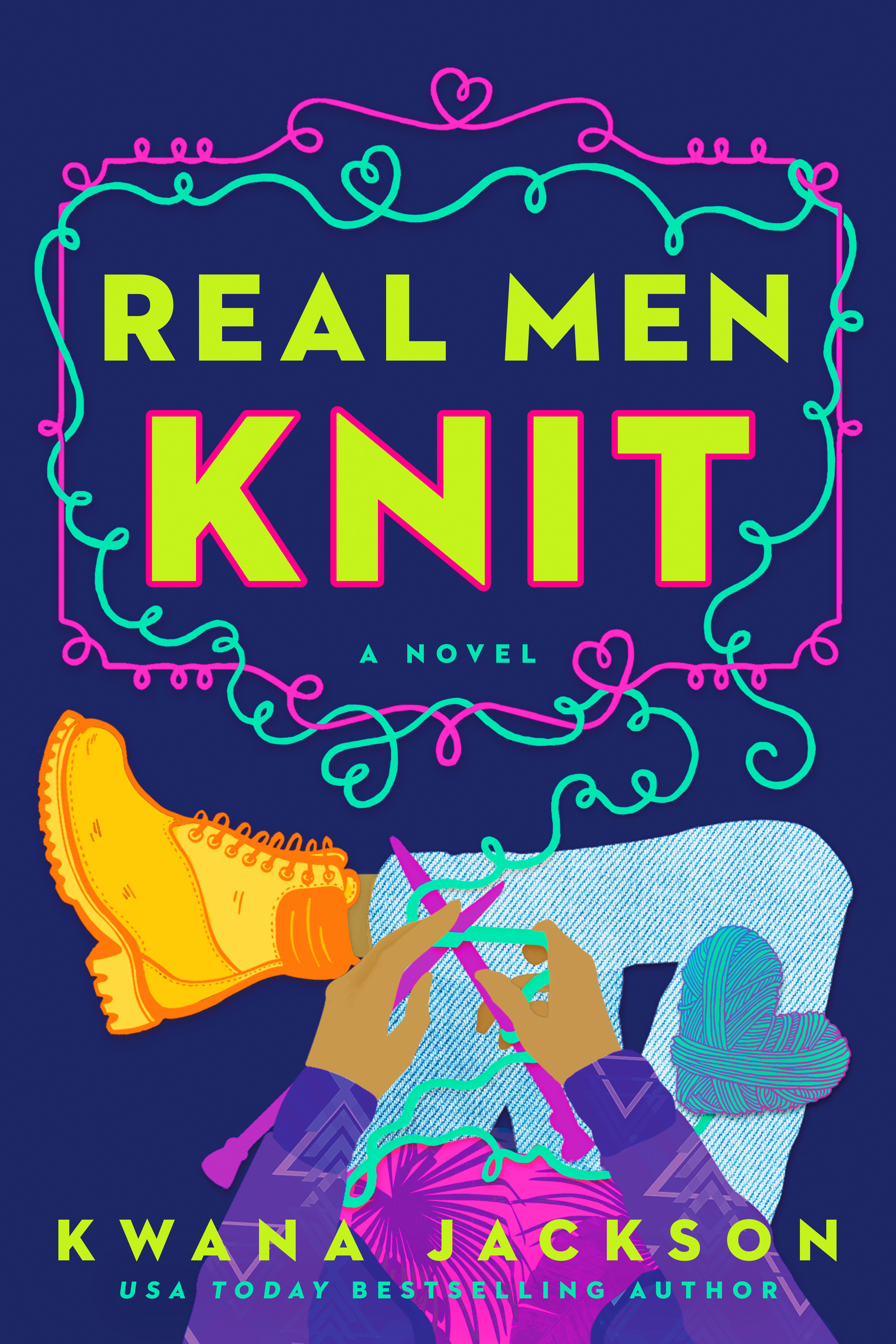 Real Men Knit (Real Men Knit, #1)